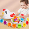 Montessori Learning Educational Math Toy Baby Development Toys Shape Match Smart Eggs Games Sensory Toys For Babies Easter Gifts