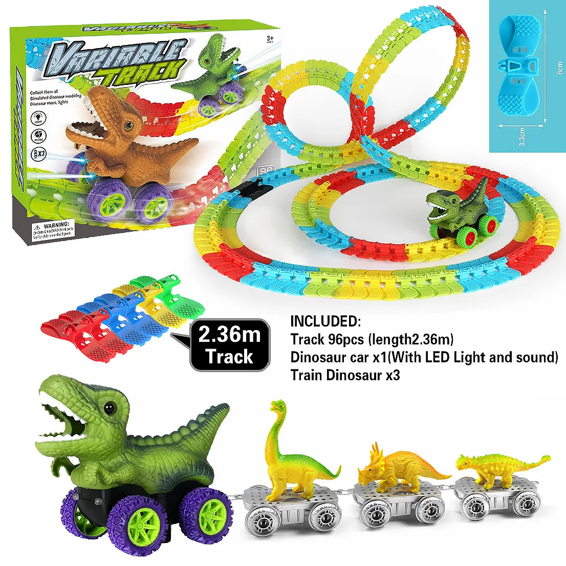 Dinosaur Race Track