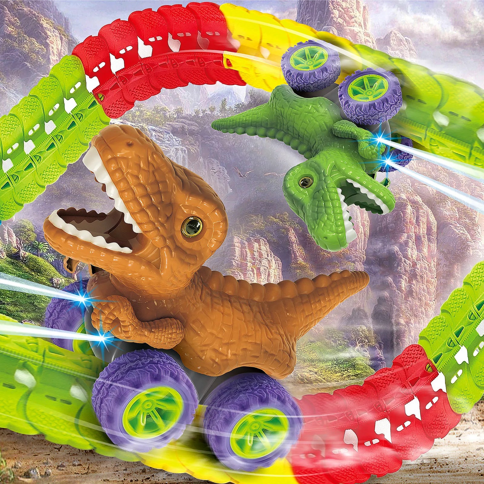 Dinosaur Race Track